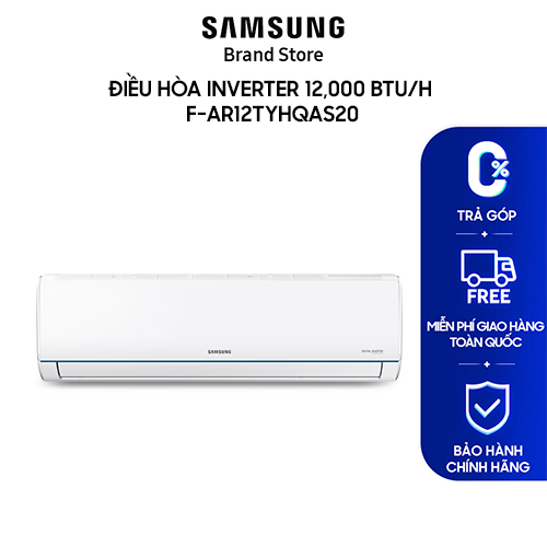 Điều hòa Samsung Inverter Tiêu Chuẩn 1.5 HP (AR12TYHQASINSV) - Hàng chính hãng - Giao toàn quốc