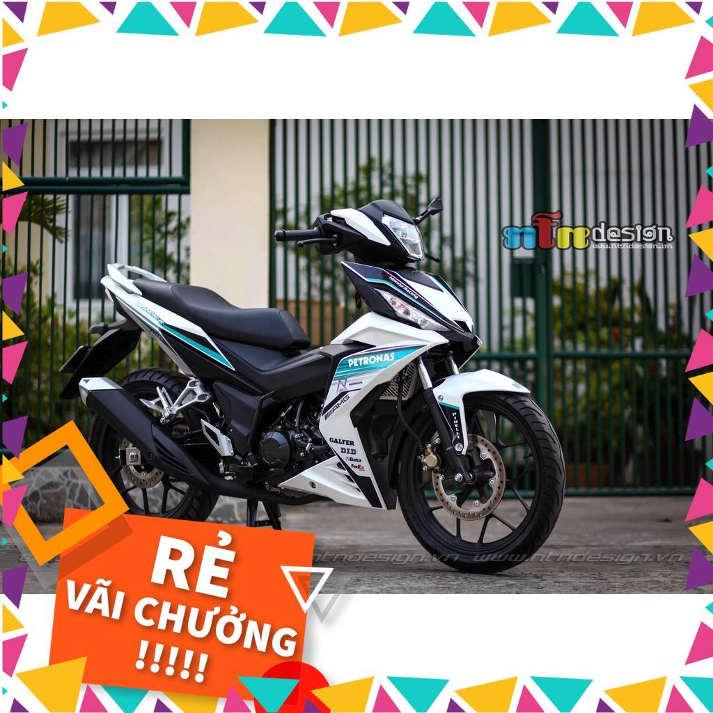Tem Rời Winner V1 Mẫu Petronas Xanh Trắng