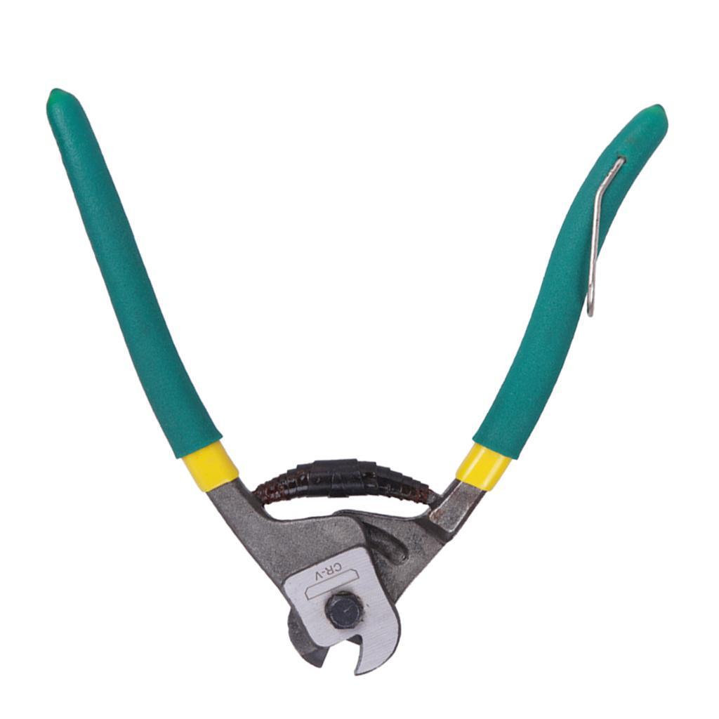 Heavy-Duty Carbon Steel Wire Nipper Bike Brake Cable Cutter Line Clamp