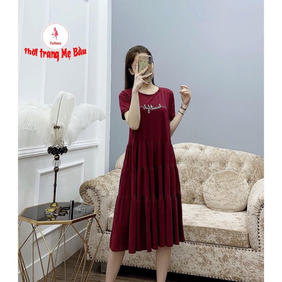 Váy bầu xinh New 5 màu mùa hè