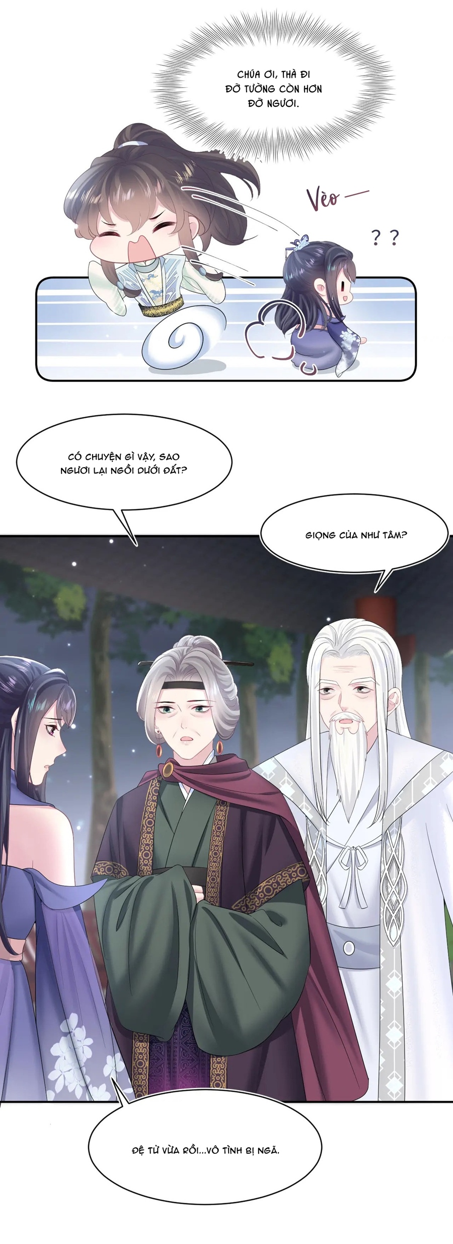 bạch liên hoa tuyệt mĩ dạy học online chapter 97 21