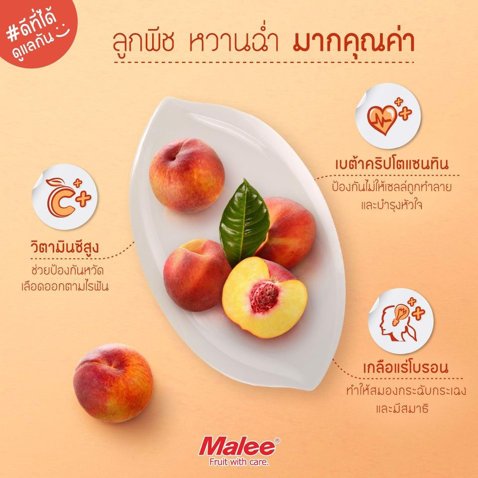 Nước Ép Đào Và Trái Cây Hỗn Hợp Malee 1L