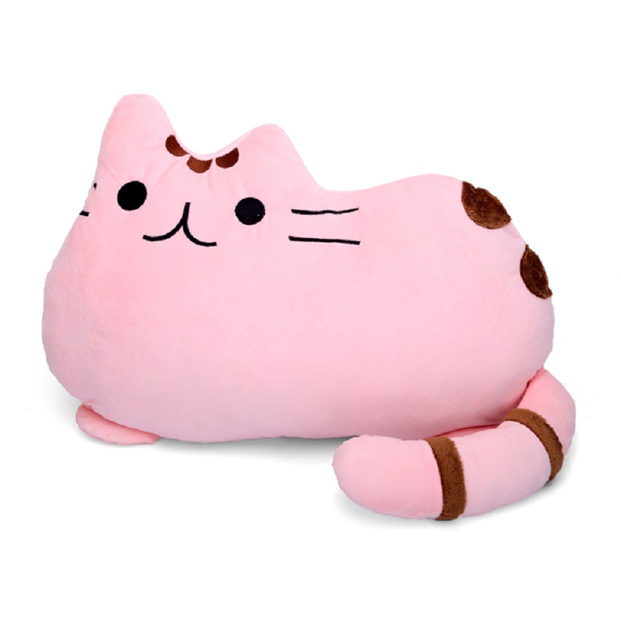 Gối mèo Pusheen cho bé size 35cm màu hồng