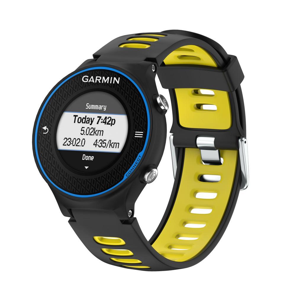 Dây đeo silicon mềm cho đồng hồ thông minh Garmin Forerunner 220/230/235/620/630/735XT