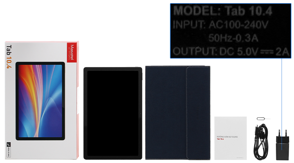 Máy Tính Bảng Tablet Giáo dục Masstel Tab 10.4 Tặng Kèm Bao Da - Hàng Chính Hãng