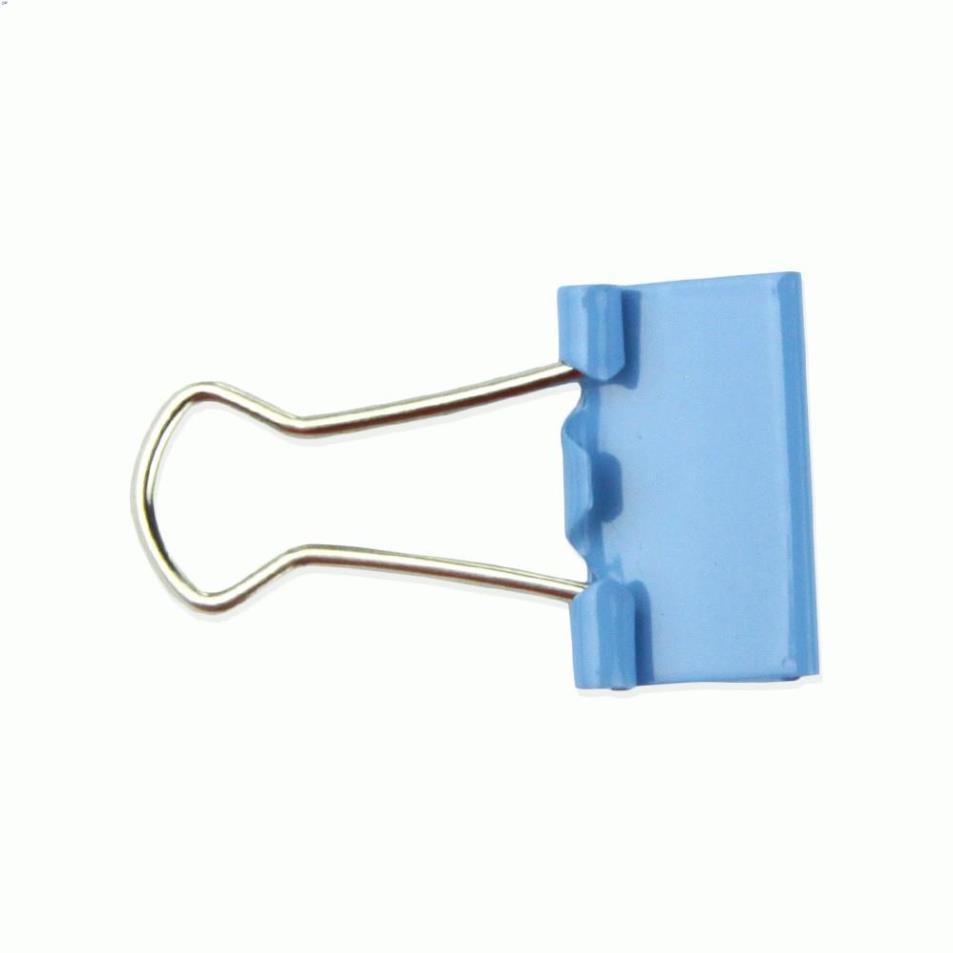 Kẹp giấy nhiều màu Hồng Hà 19mm 6639 (hộp 40 chiếc)