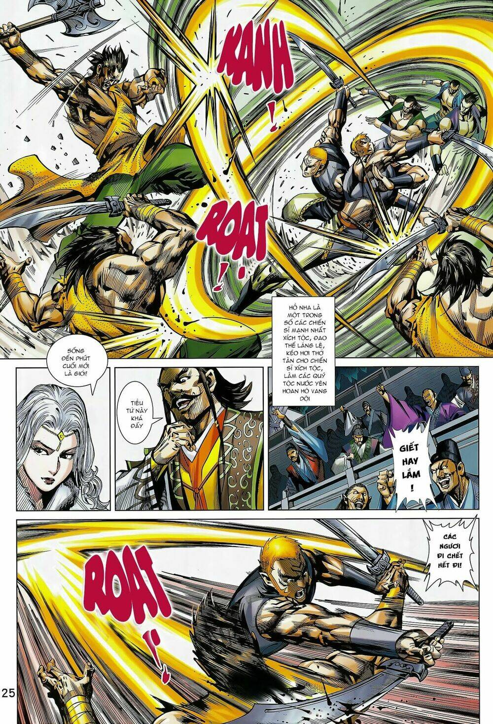 xuân thu mãnh sĩ chapter 11.2 12