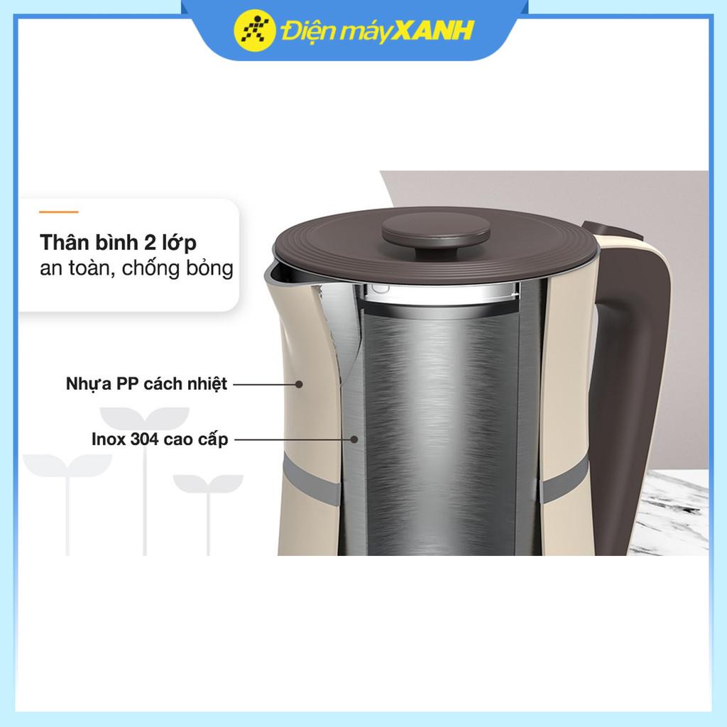 Bình đun siêu tốc Sunhouse 1.7 lít SHD1360 - Hàng Chính Hãng