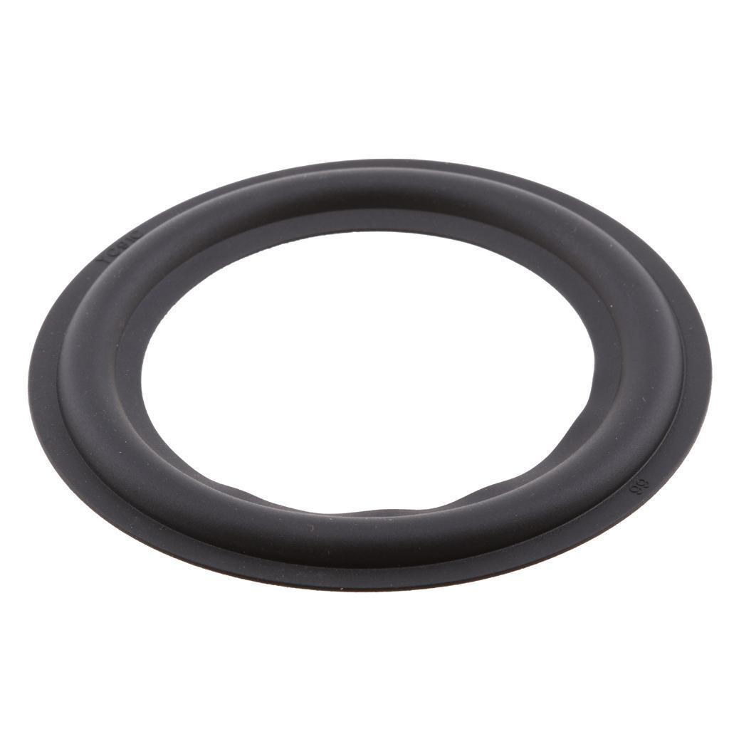 4Pack 4" Audio Speaker Rubber Edge Repair Replacement Kit Fits 141C Black