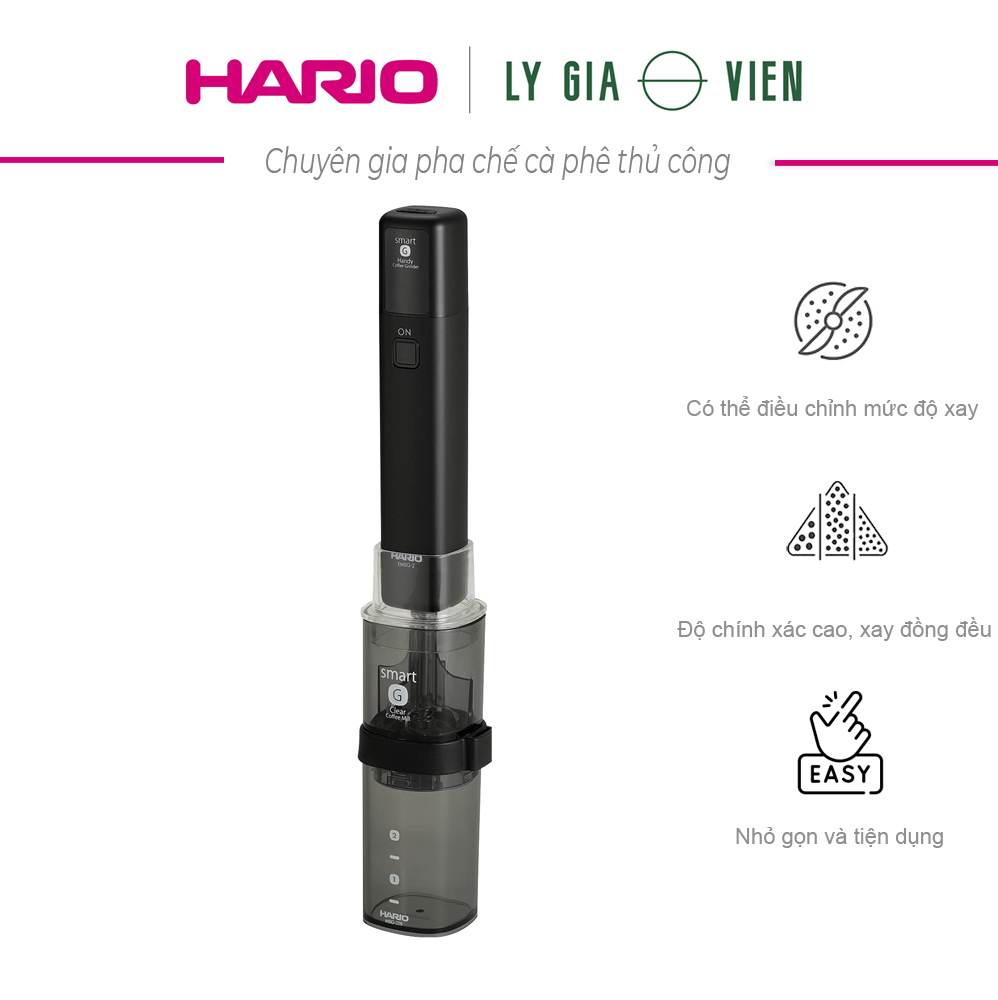 Máy Xay Cafe Cầm Tay Mini Hario Smart G Electric Handy Coffee Grinder