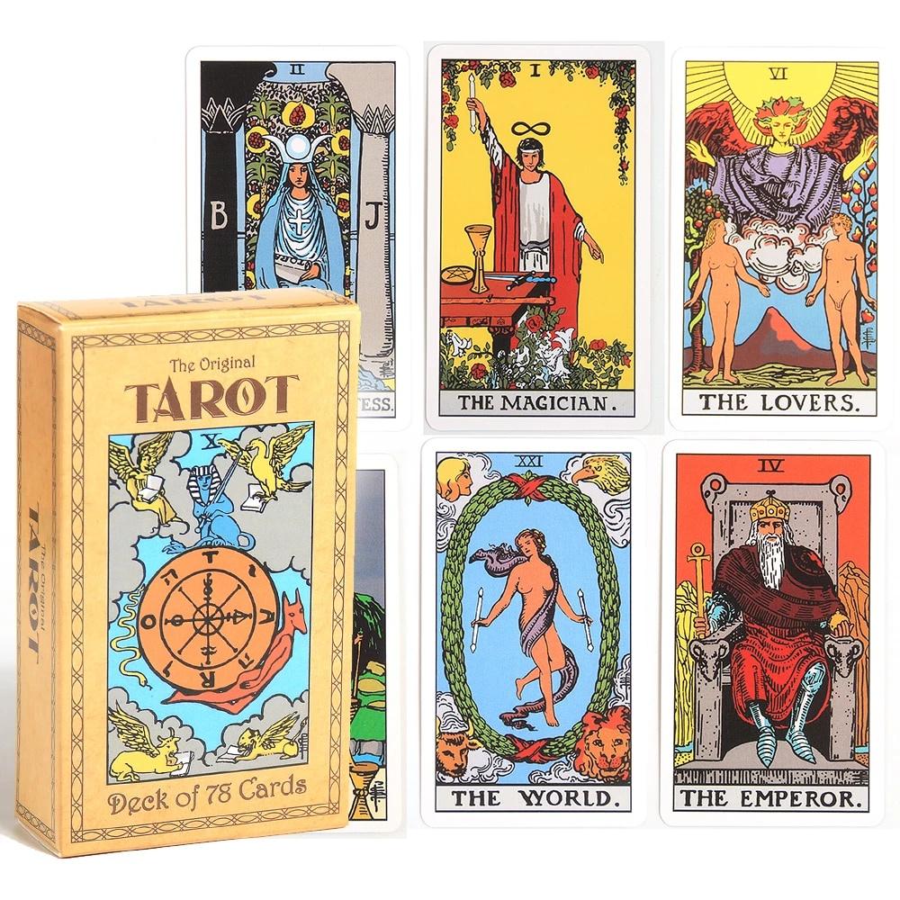 Bộ bài tarot 78 lá The Original Tarot Cards Deck Alternative To Rider Waite {KÈM QUÀ TẶNG}