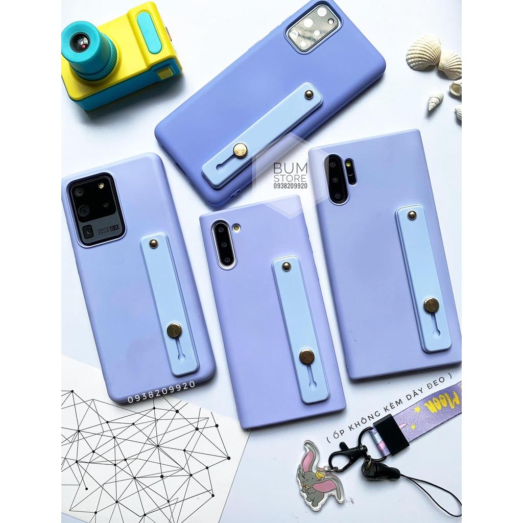 Ốp silicon dẻo kèm dây xỏ tay cho samsung galaxy Note 10 / Note 10 plus / S10 / S10 Plus / Note 9 / Note 8 / S9+ / S8+