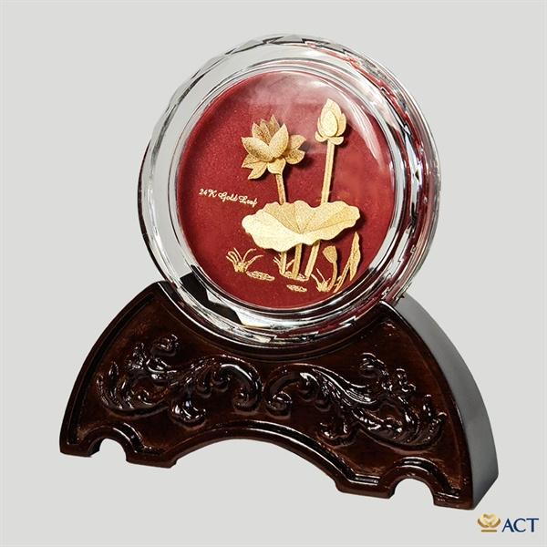 Quà tặng Chặn Giấy Hoa Sen