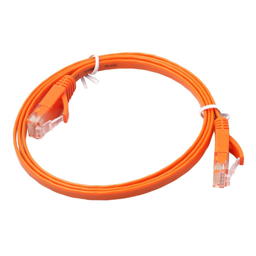 FLAT Ethernet  Network Cable Patch Lead RJ45 for //Xbox