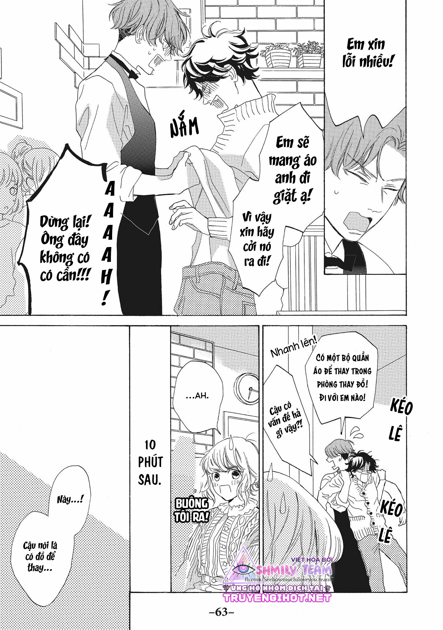 anh có thể hôn em mỗi ngày được không? chapter 14.2 6