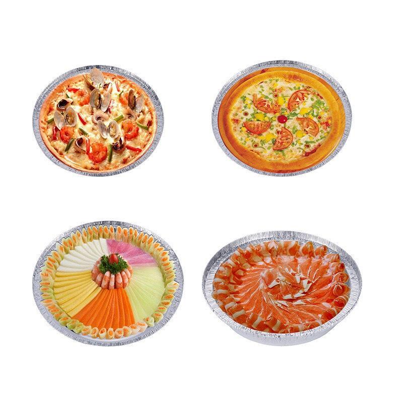 Khay giấy bạc nướng lót nồi chiên không dầu - Set 10 khuôn giấy bạc chống dính hình khuôn bánh - T2K Shop