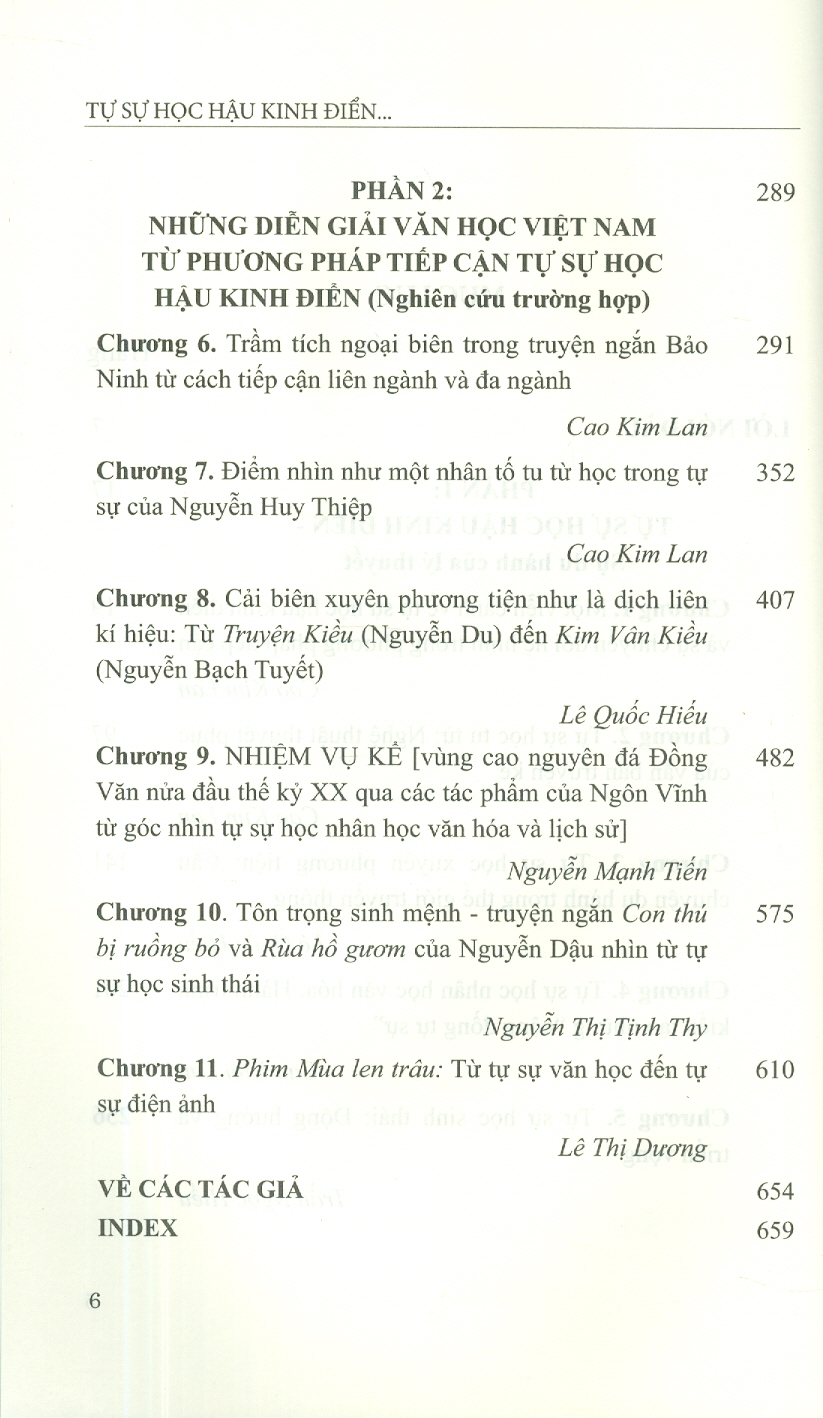 Tự Sự Học Hậu Kinh Điển Ở Việt Nam : Những Chuyển Đổi Hệ Hình Trong Nghiên Cứu Truyện Kể - Tập 1