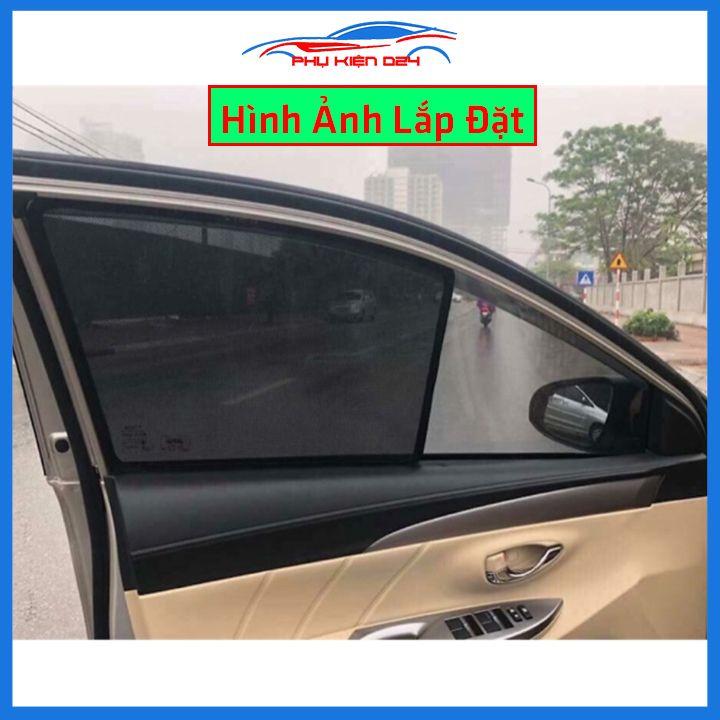 Bộ 4 rèm chắn nắng nam châm Attrage khung cố định chống tia UV