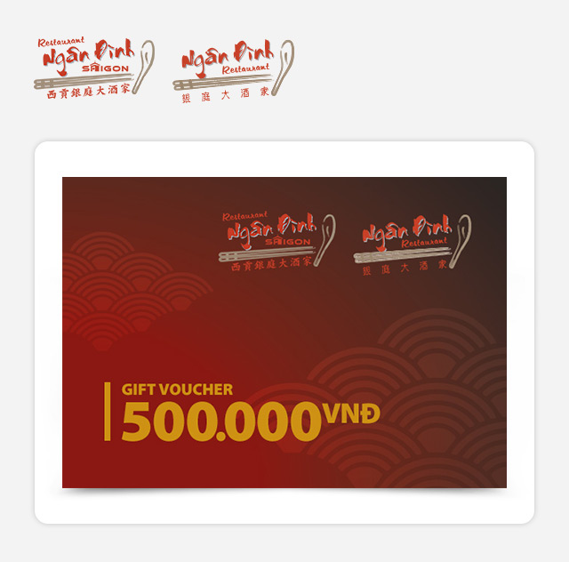 Phiếu Quà Tặng Ngân ĐÌnh Restaurant 500K