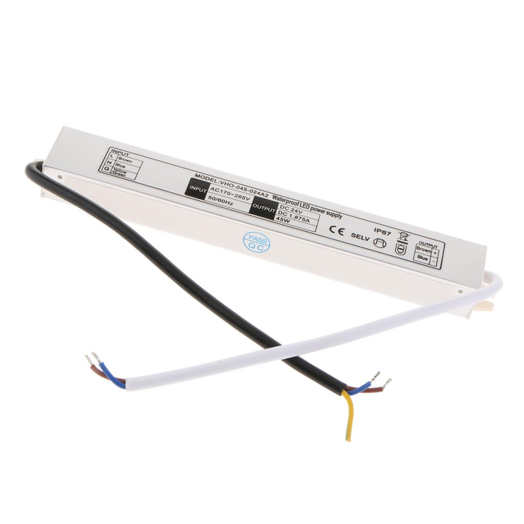 Bar Mô Đun 45W Lái Xe Đến 24 V DC Đầu Ra, IP67 Cấp Nguồn Đèn Led