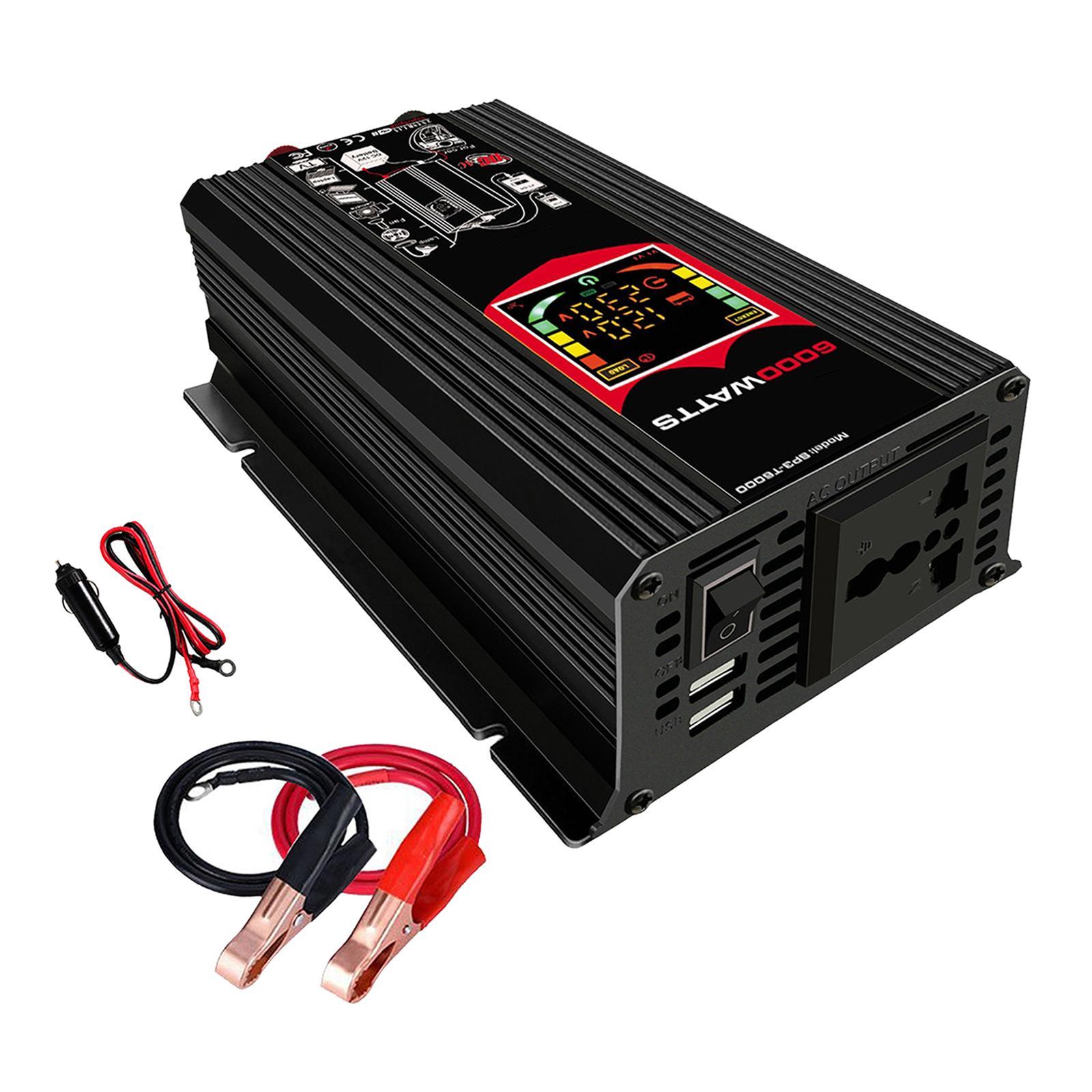 DC 12V to  Power Inverter Charger