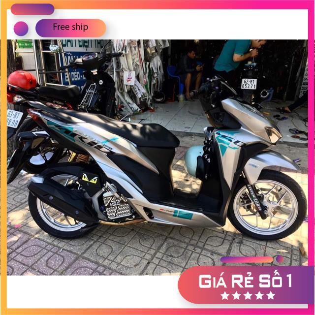 Tem rời dành cho xe Vario in trong dán xe bạc