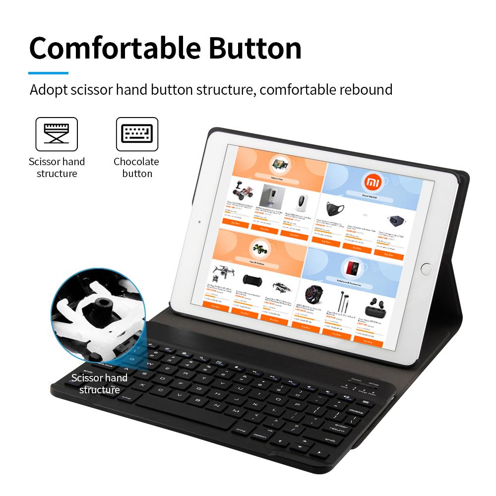 Vỏ bàn phím không dây BT3.0 cho iPad Air1 / iPad Air2 / iPad Pro 9.7 / iPad 9.7