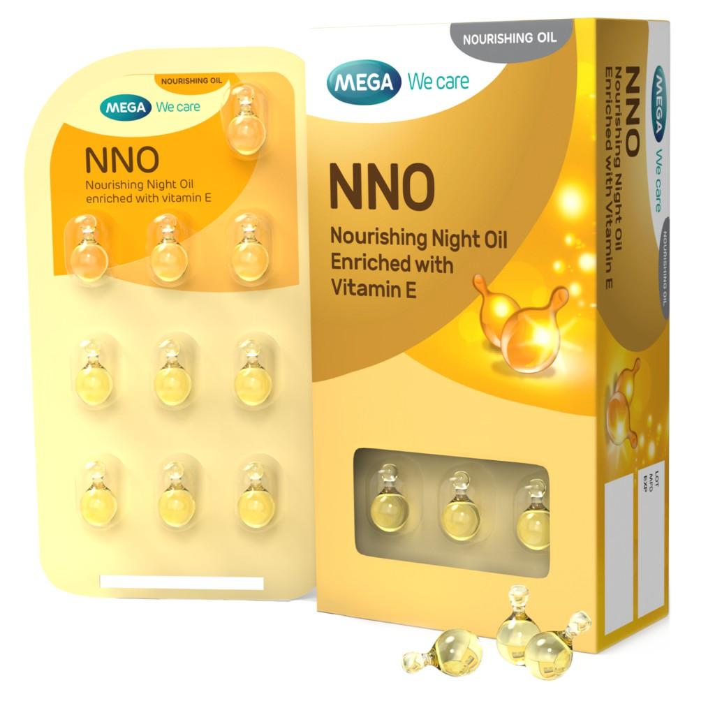 NNO &amp; NNO VITE - VIÊN DƯỠNG ẨM, DƯỠNG TRẮNG DA HỘP 30 VIÊN