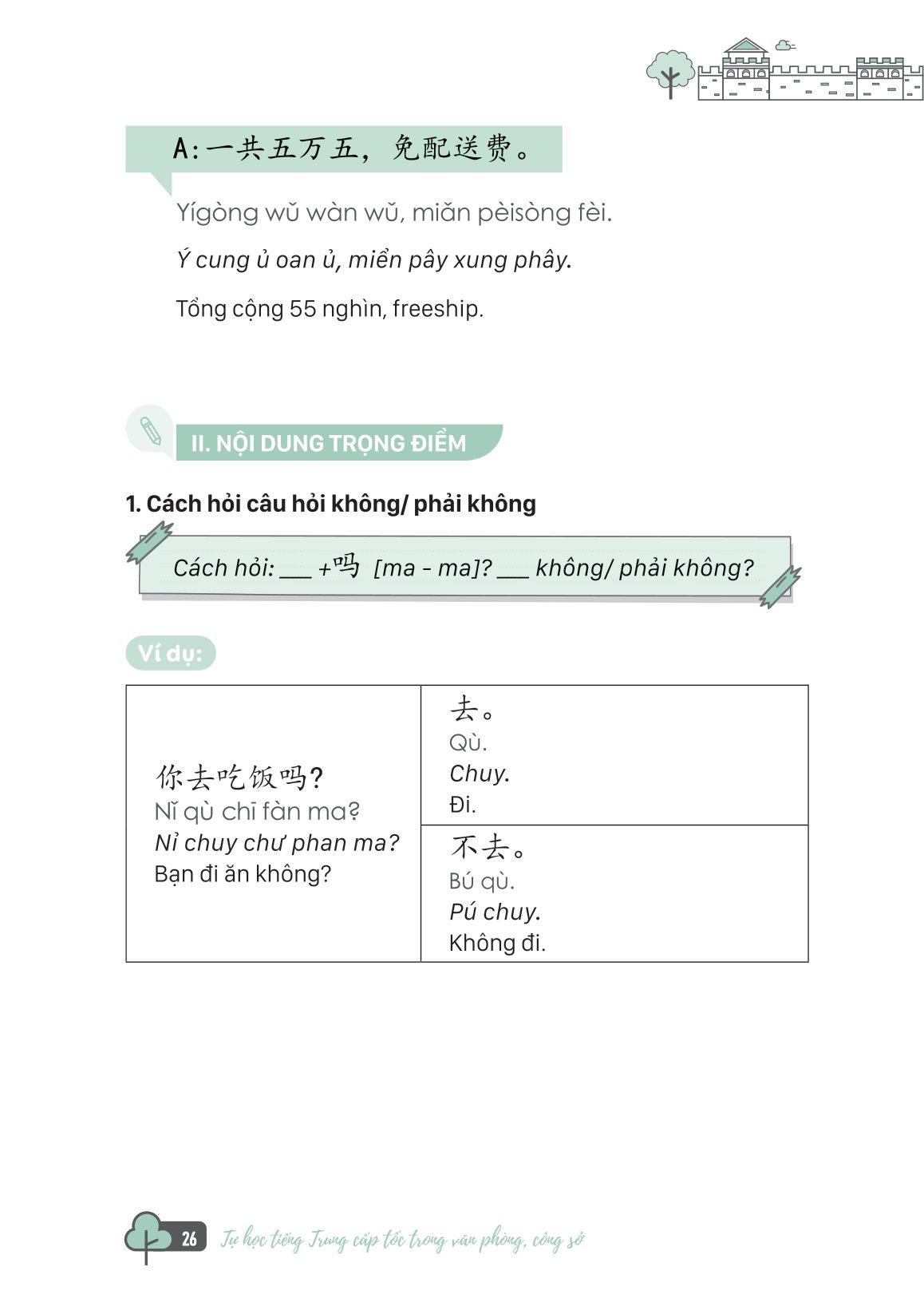 Tự Học Tiếng Trung Cấp Tốc Trong Văn Phòng, Công Sở