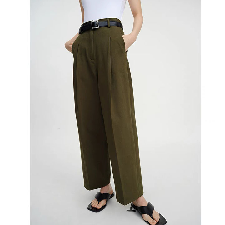 Quần ống rộng nữ 1 ly chất vải Linen Premium sang trọng ArcticHunter