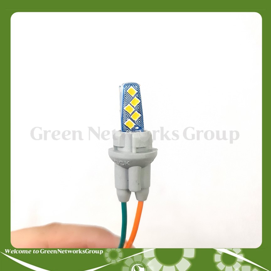 Đuôi giắc cắm đen, đèn demi, xi nhan xe máy, ô tô chân T10 - Chân ghim xi nhan demi T10 Green Networks Group