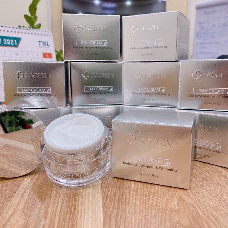 Kem cấp ẩm, dưỡng trắng da cao cấp DAY CREAM GOGREEN