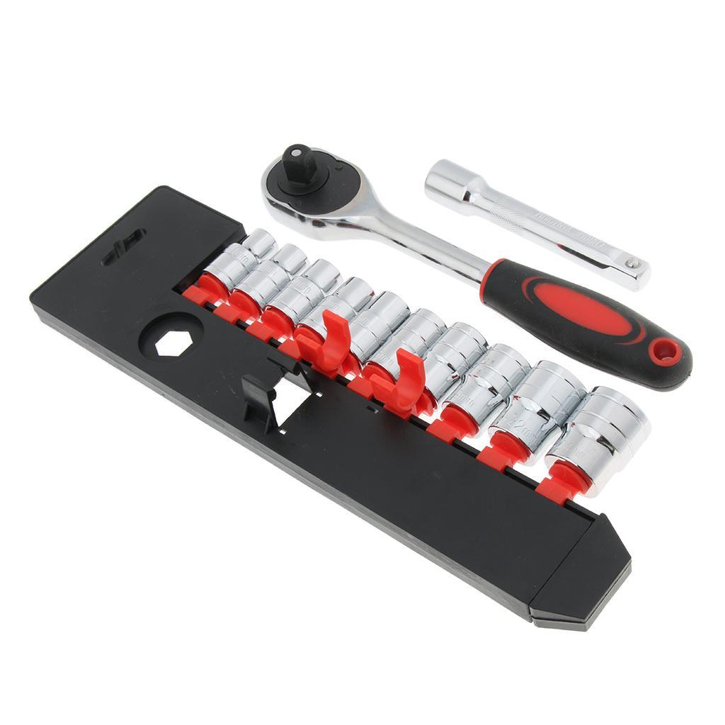 12Pcs 1/4 Ratchet Wrench Kit R Tools Lab Tool Equipment Work