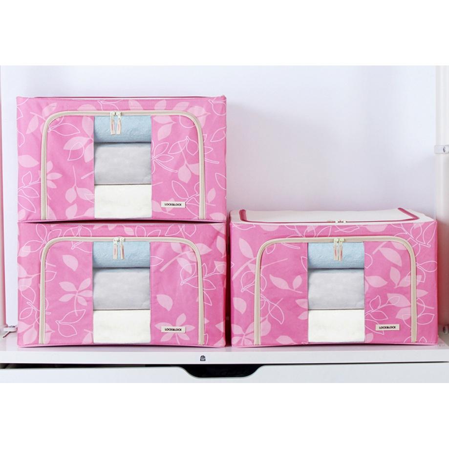 Túi Đựng Chăn Màn Khung Sắt Cao Cấp  – Tủ Vải Khung Thép, Quần Áo Gấp Gọn Nhiều Màu - Gia dụng Quyết Thu