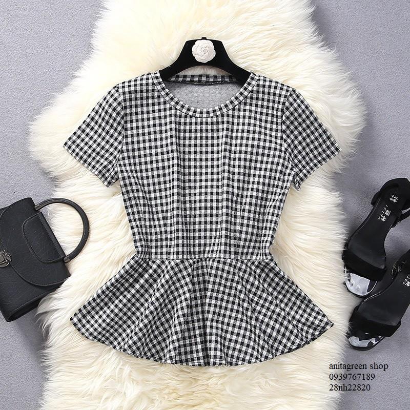 Nh22820-ÁO KIỂU NỮ PEPLUM