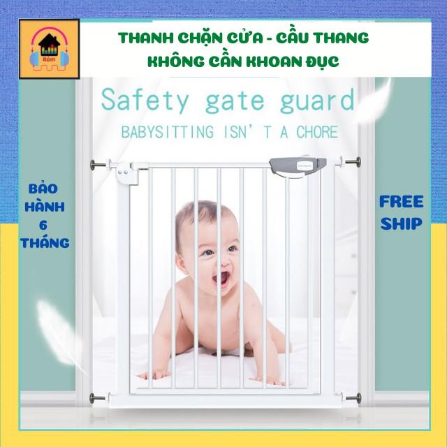 An Toàn Cho Bé - Thanh Chặn Cửa, Cầu Thang Không Cần Khoan Đục