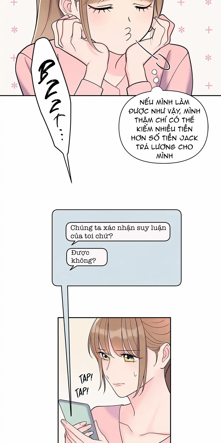 công việc của tôi: ngủ cùng sếp chapter 4.1 4