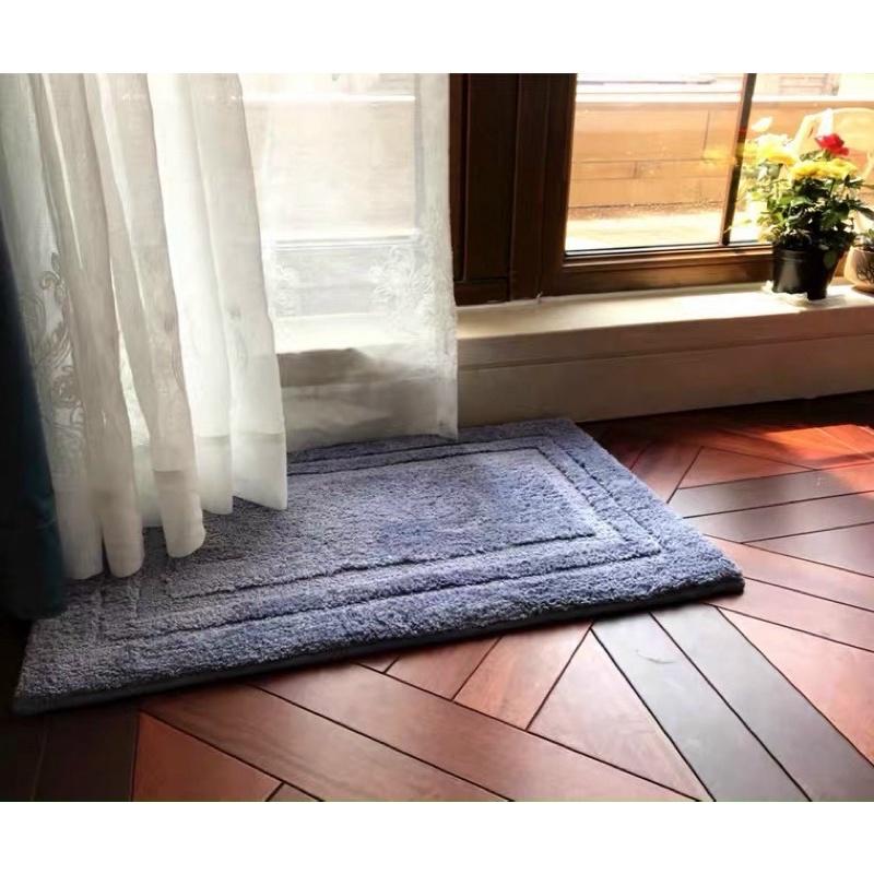 Thảm chùi chân lông cừu 1m2 siêu thấm, chống trượt nhập khẩu cao cấp