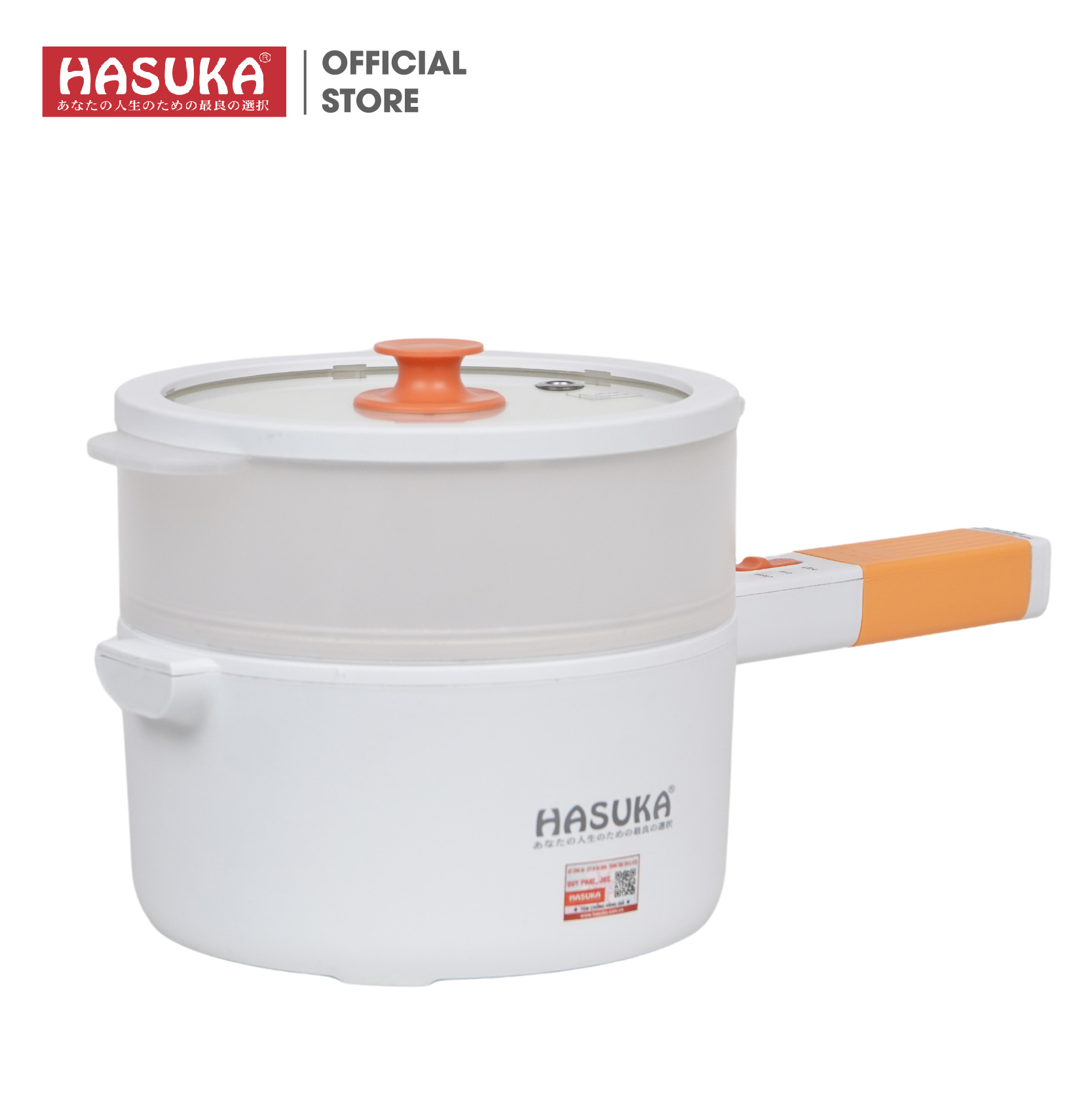 NỒI LẨU ĐIỆN MINI ĐA NĂNG HASUKA HSK-555 Hàng chính hãng