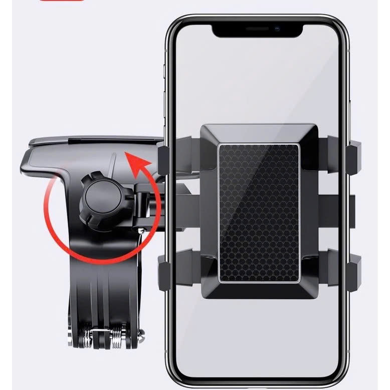 Kệ kẹp điện thoại trên ô tô , giá đỡ kẹp điện thoại trên xe tiện lợi - Hàng chính hãng
