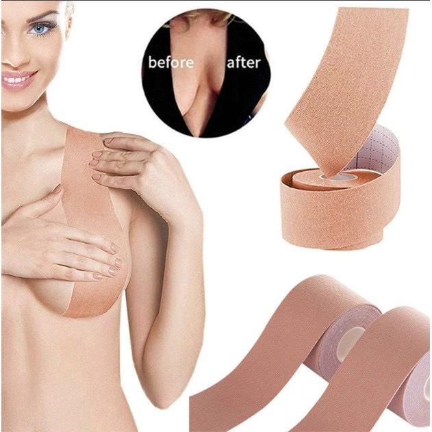 M102. Cuộn dán ngực nữ, miếng dán nâng ngực thay thế áo ngực không dây siêu hot trend