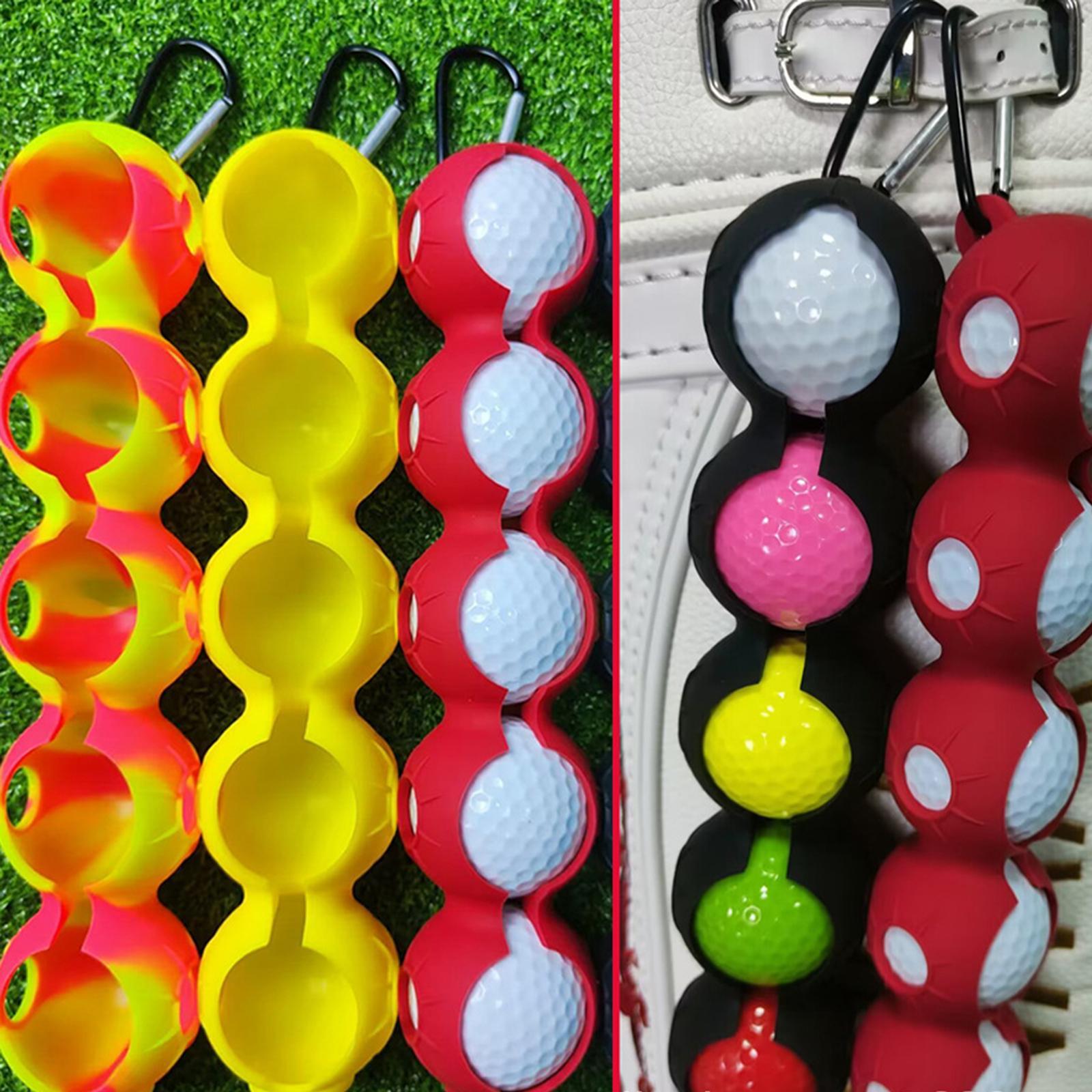 Golf Ball Pouch Case Waist Belt Bag for Outdoor Sports Golf Club Accessories