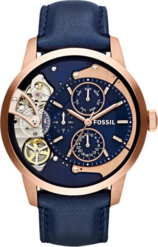 Đồng hồ Nam Fossil dây da 44mm - ME1138