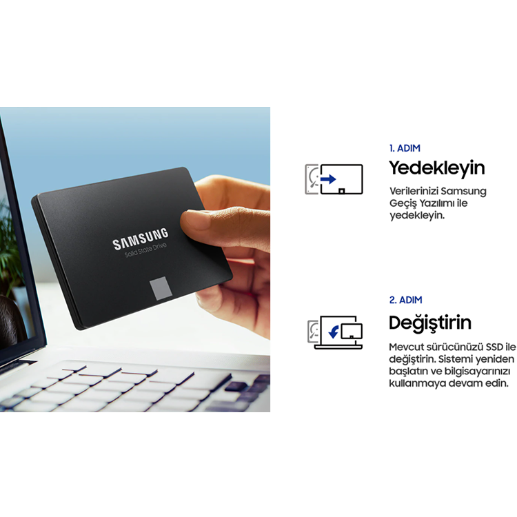 Ổ cứng SSD Samsung 870 EVO SATA III 2.5&quot; SSD 500GB ( MZ-77E500BW ) - Hàng Chính Hãng