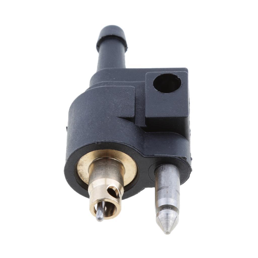 6 Pieces /4" Hose Line Connector Fuel Line Joint Fittings