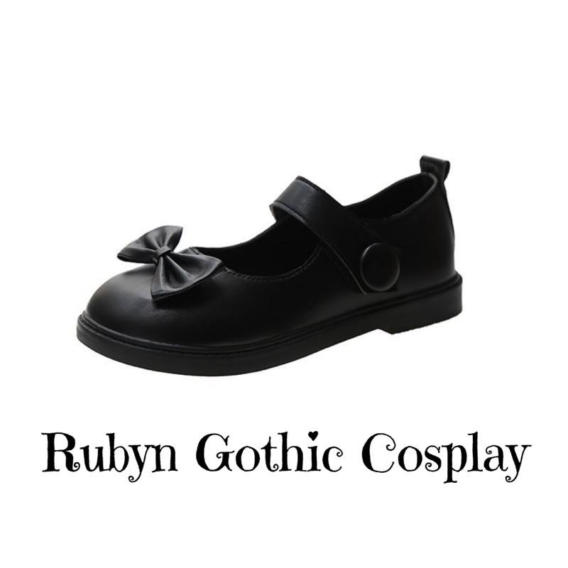 Giày Búp Bê Lolita Đính Nơ Xinh Xắn ( Size 35 - 40 ) Màu Nâu và Đen. A02