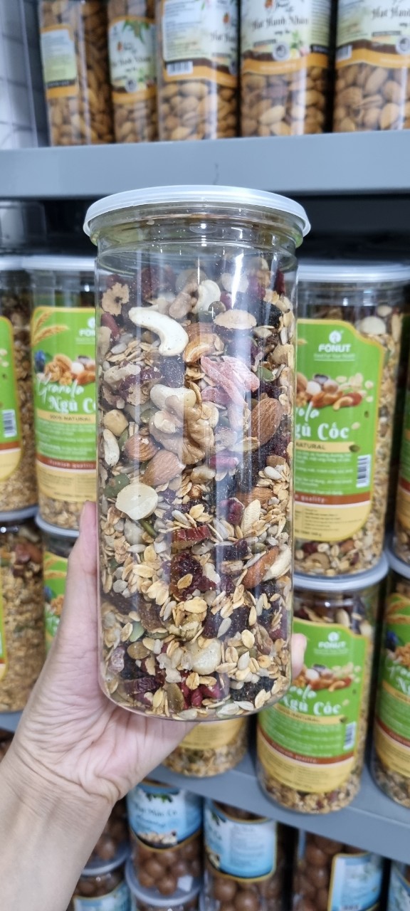 NGŨ CỐC DINH DƯỠNG GRANOLA ( hũ 500gr )