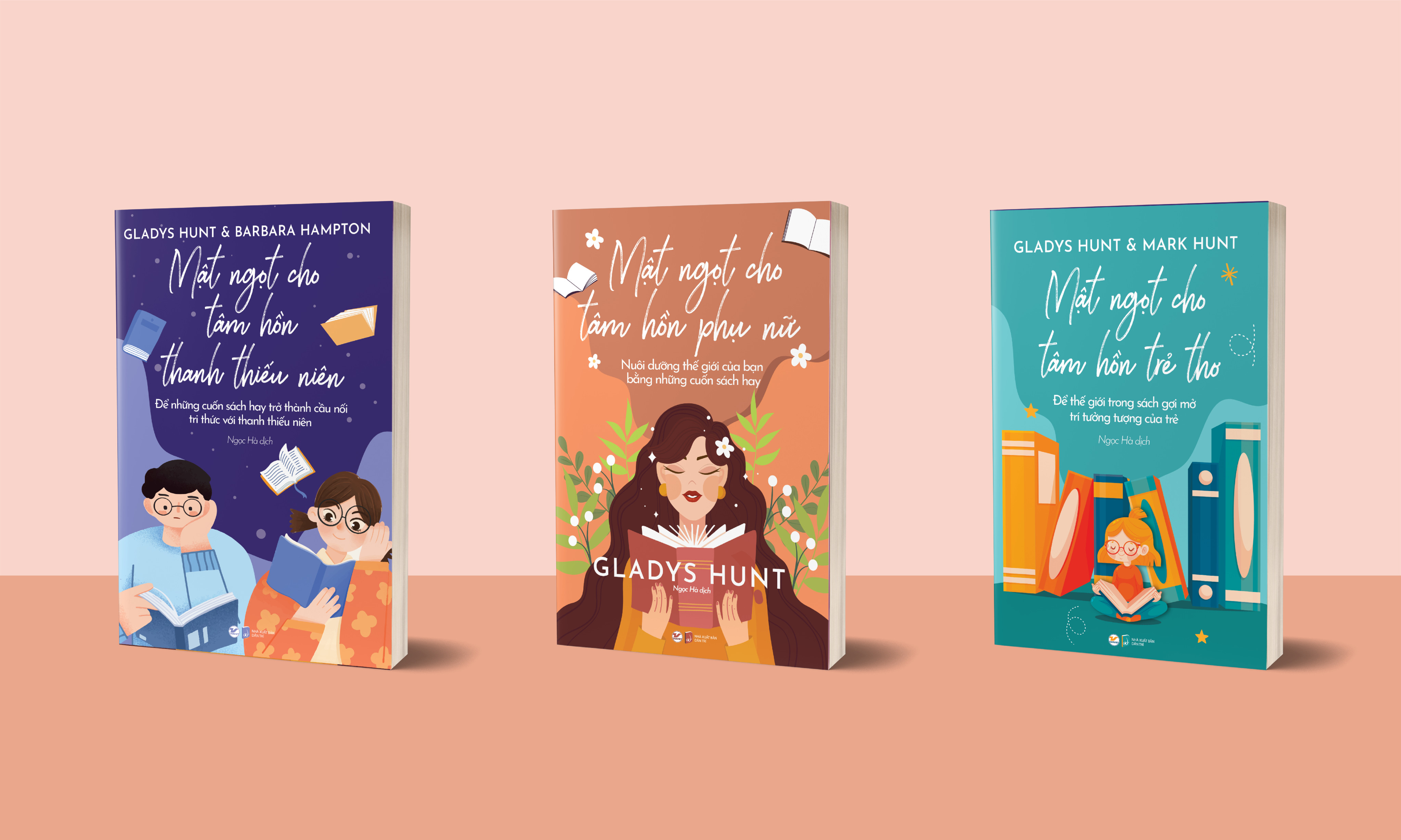 Combo 03 Cuốn Mật Ngọt Tâm Hồn - Trẻ Thơ - Thanh Thiếu Niên - Phụ Nữ