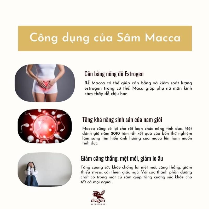 Bột maca hữu cơ Dragon 200g