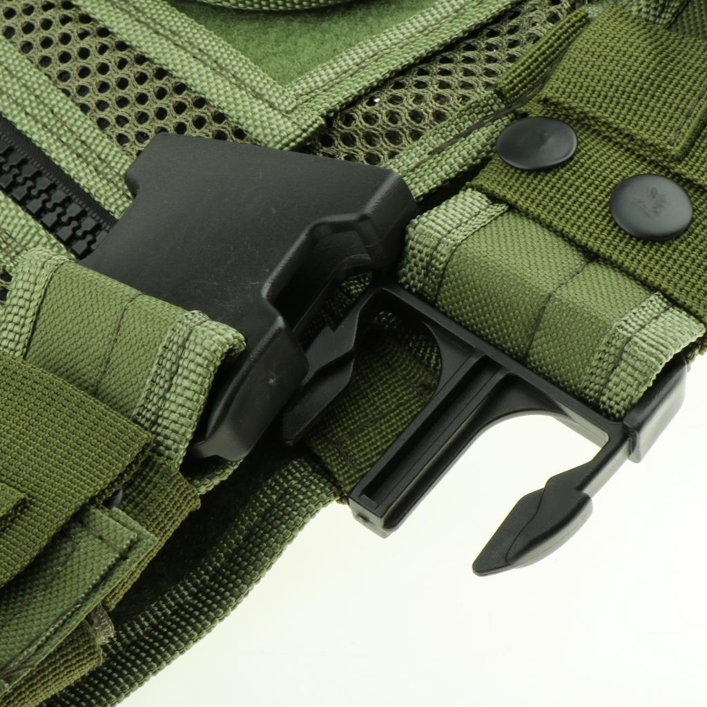 600D Tactical Vest Combat Assault Molle Attachment Rig Combat Training Vest